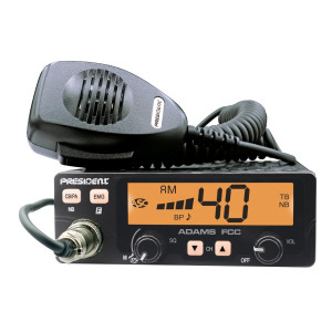 President ADAMS FCC CB Radio