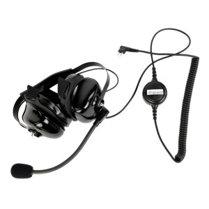 Impact Platinum PDM-1-NC Double Muff Headset w/Inline PTT