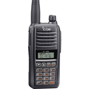 Icom A16 Air Band Radio with DTMF Keypad