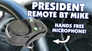 Remote BT Mike lets you use your President radio hands free!