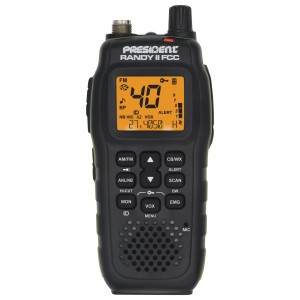 President RANDY II FCC AM/FM Handheld CB Radio